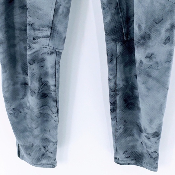 Lululemon Mens Textured Tech Pant Gray Tapered Training Running Jogger Sz L - Picture 6 of 11